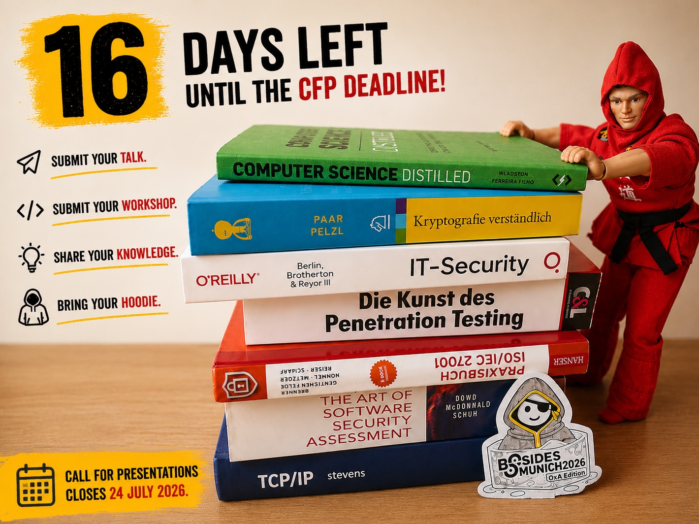16 days left for CFP submissions!